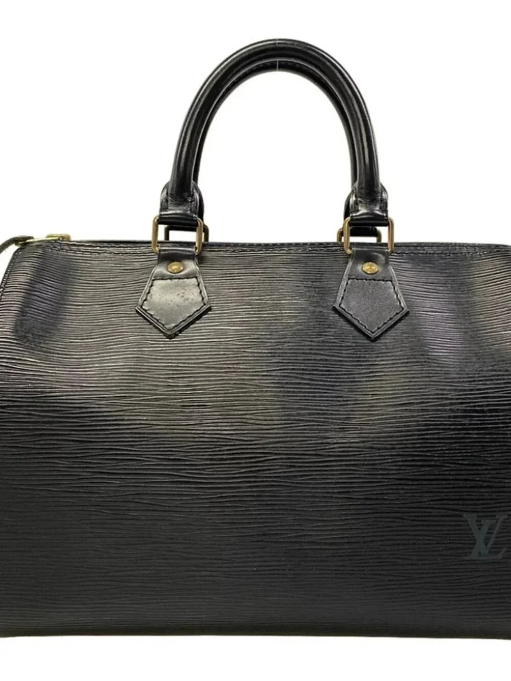 LOUIS VUITTON Speedy 30 M43002 Noir Epi VI0962 Handbag